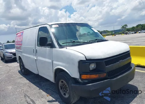2007 Chevrolet Express Work Van z USA, uszkodzony, nr VIN 1GCGG25V071186234